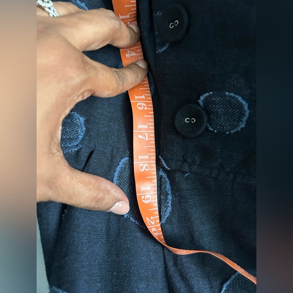 Anthropologie | Eva Franco textured polka dot jumpsuit - Picture 16 of 16